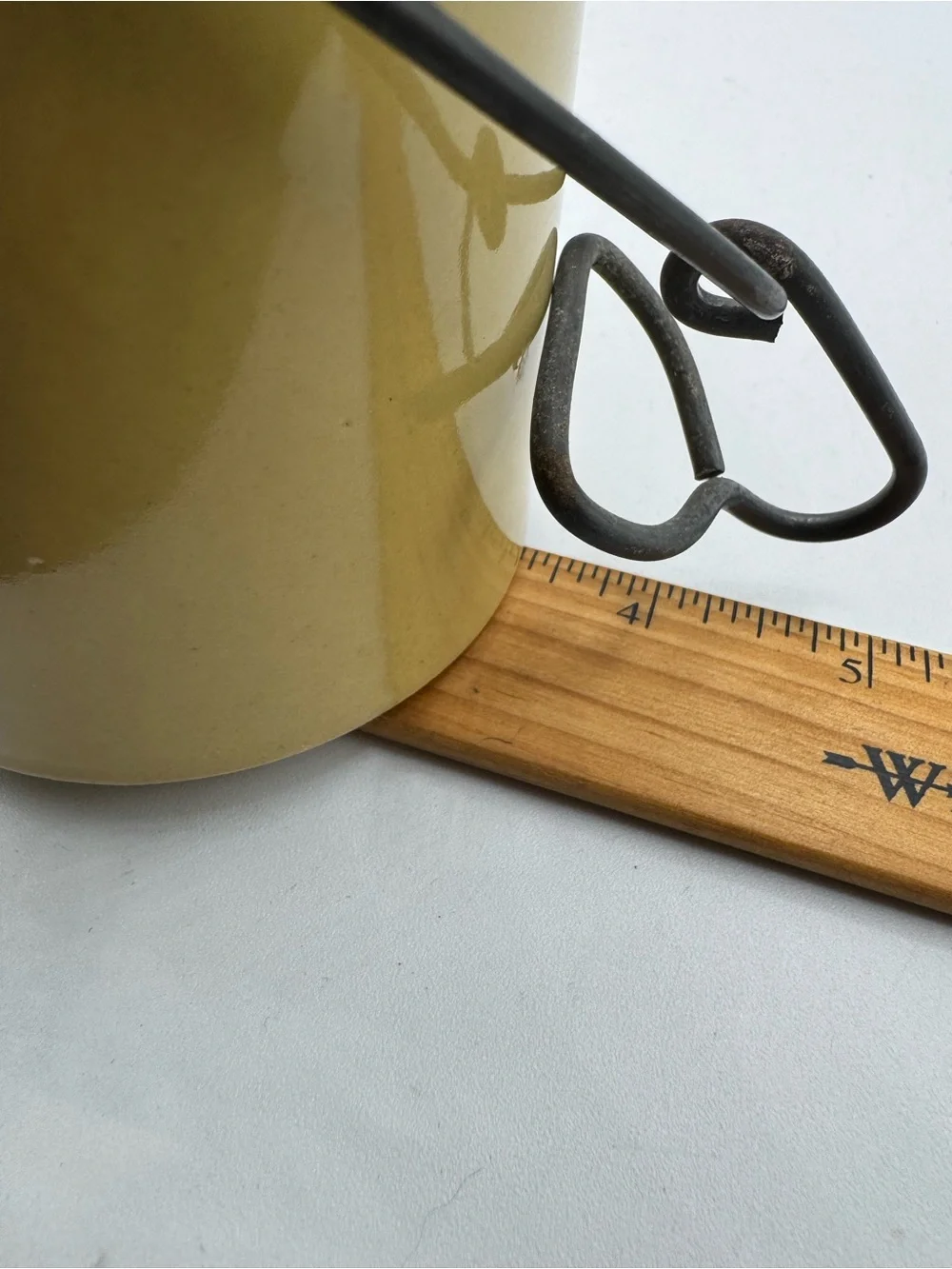 Vintage Stoneware Ceramic Crock Jar with Wire Clasp Lid 5